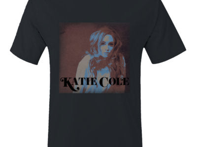 Katie Cole retro Black tee - Unisex